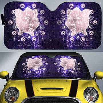 Jigglypuff Car Sunshade Custom Car Accessories - Gearcarcover - 1