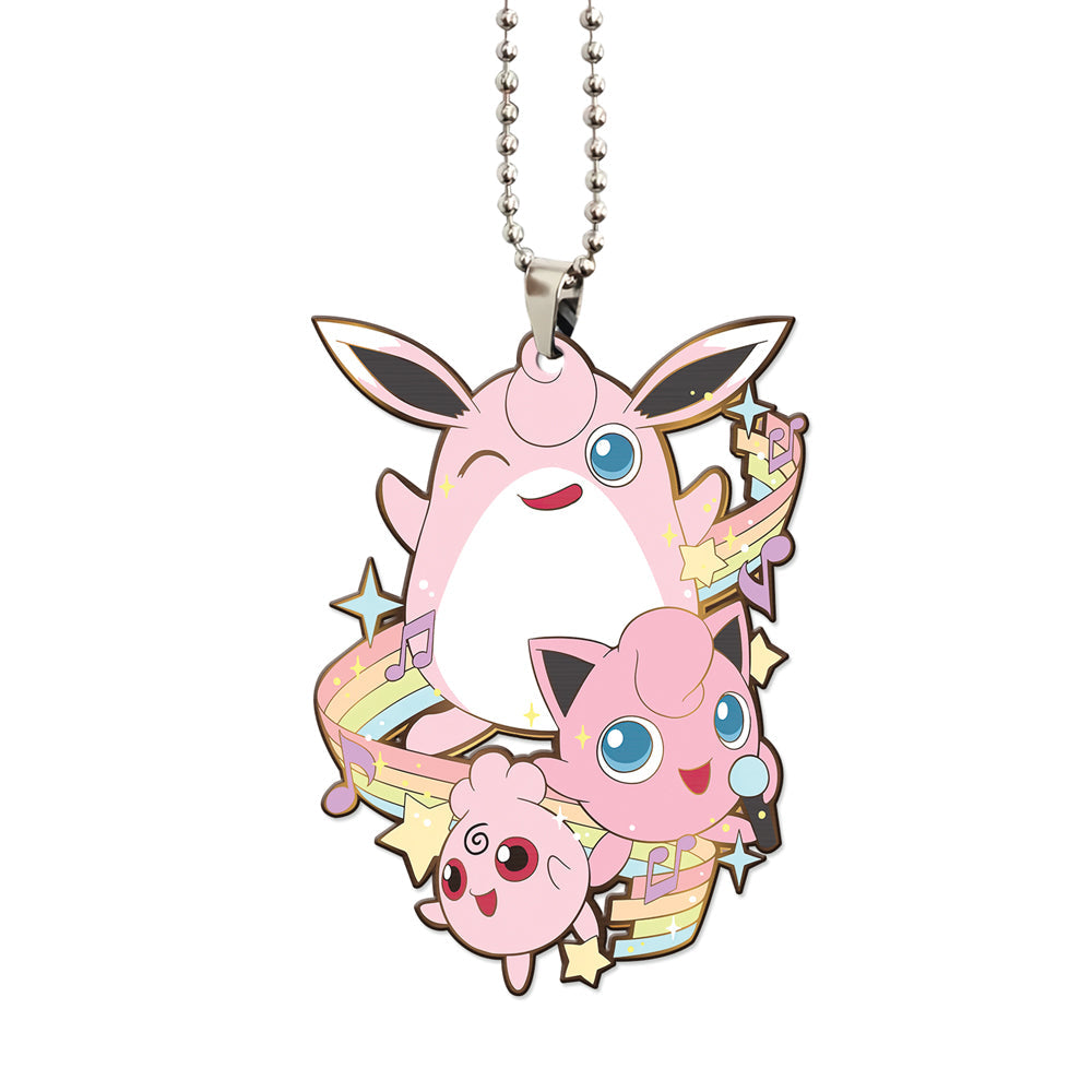 Jigglypuff Ornament Custom Pokemon Evolution Car Accessories - Gearcarcover - 1