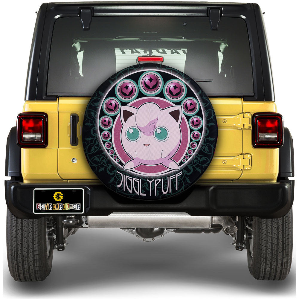 Jigglypuff Spare Tire Cover Custom For Fans - Gearcarcover - 1