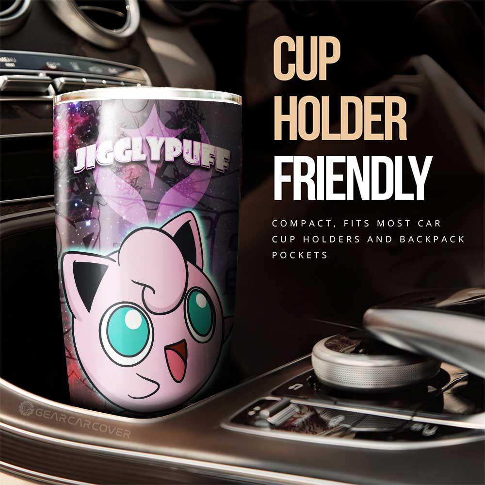 Jigglypuff Tumbler Cup Custom Anime Galaxy Manga Style - Gearcarcover - 2