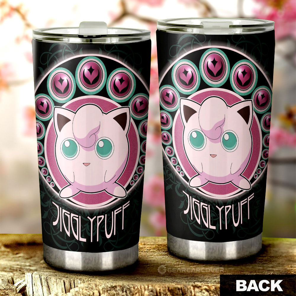 Jigglypuff Tumbler Cup Custom Anime - Gearcarcover - 3