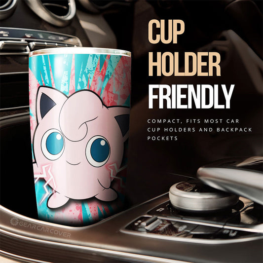 Jigglypuff Tumbler Cup Custom Car Interior Accessories - Gearcarcover - 2