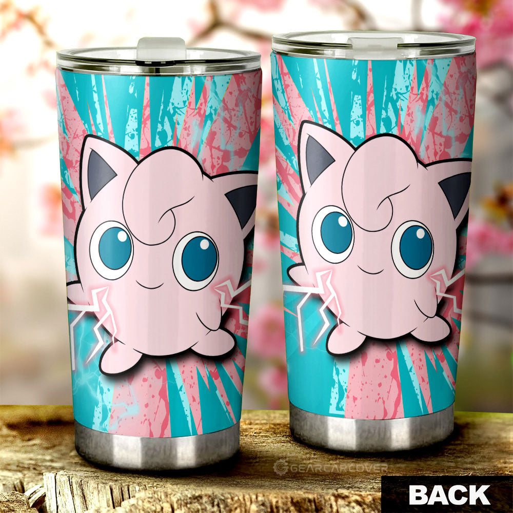 Jigglypuff Tumbler Cup Custom Car Interior Accessories - Gearcarcover - 3