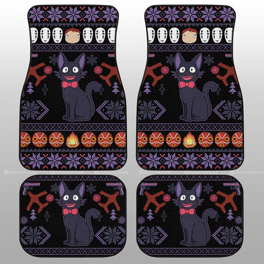 Jiji Cat Car Floor Mats Custom Car Accessories - Gearcarcover - 1