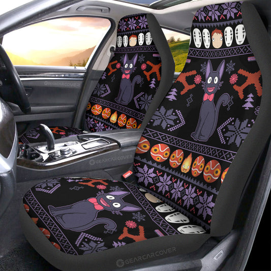 Jiji Cat Car Seat Covers Custom Car Accessories - Gearcarcover - 1