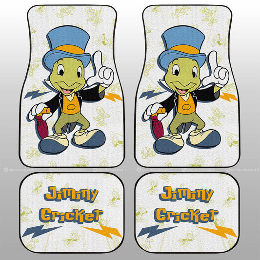 Jiminy Cricket Car Floor Mats Custom Cartoon Car Accessories - Gearcarcover - 1