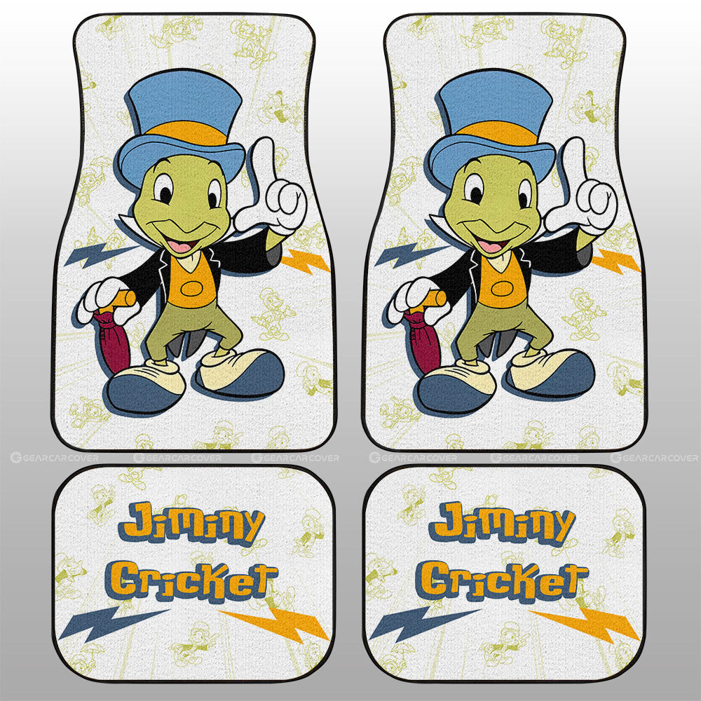 Jiminy Cricket Car Floor Mats Custom Cartoon Car Accessories - Gearcarcover - 1