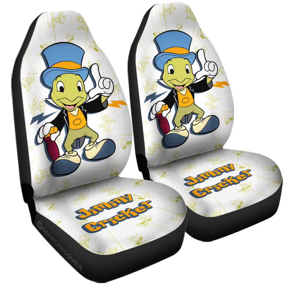 Jiminy Cricket Car Seat Covers Custom Cartoon Car Accessories - Gearcarcover - 3