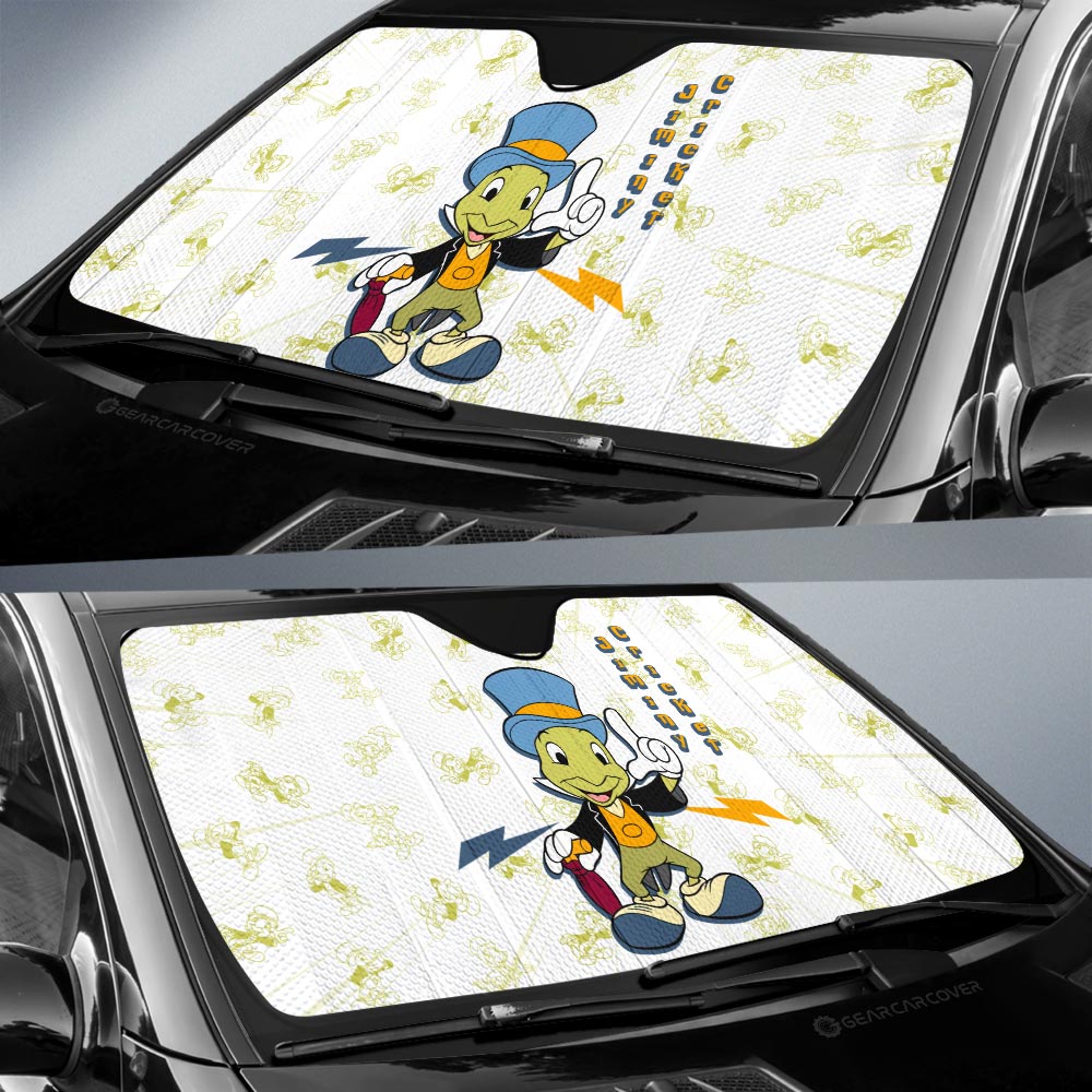Jiminy Cricket Car Sunshade Custom Cartoon Car Accessories - Gearcarcover - 2