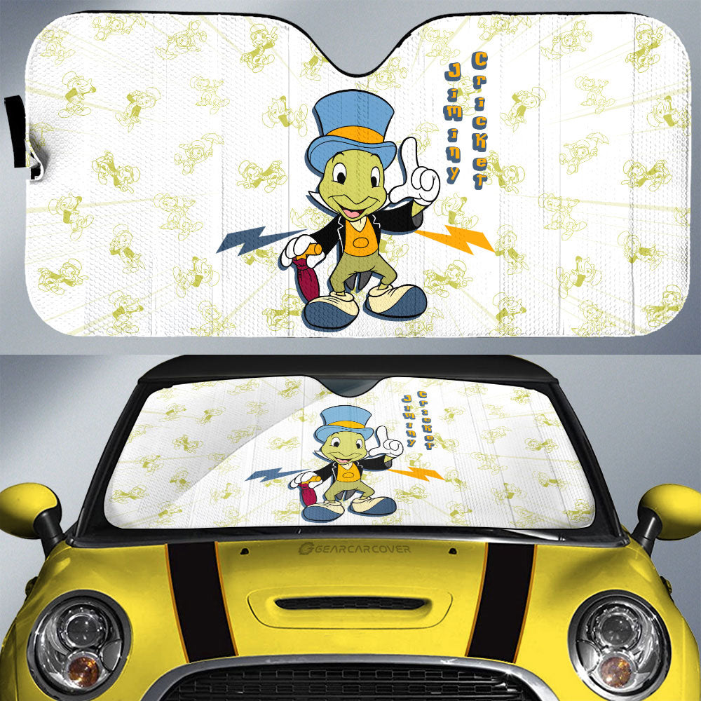 Jiminy Cricket Car Sunshade Custom Cartoon Car Accessories - Gearcarcover - 1