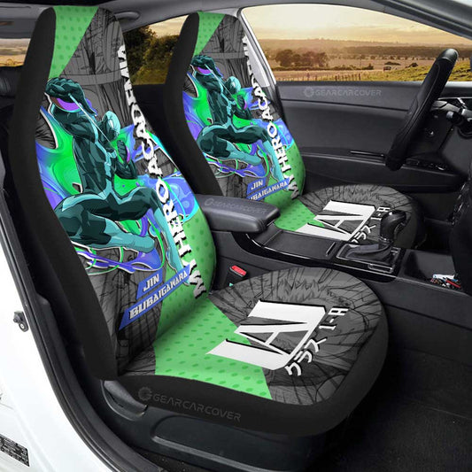 Jin Bubaigawara Car Seat Covers Custom Car Interior Accessories - Gearcarcover - 2