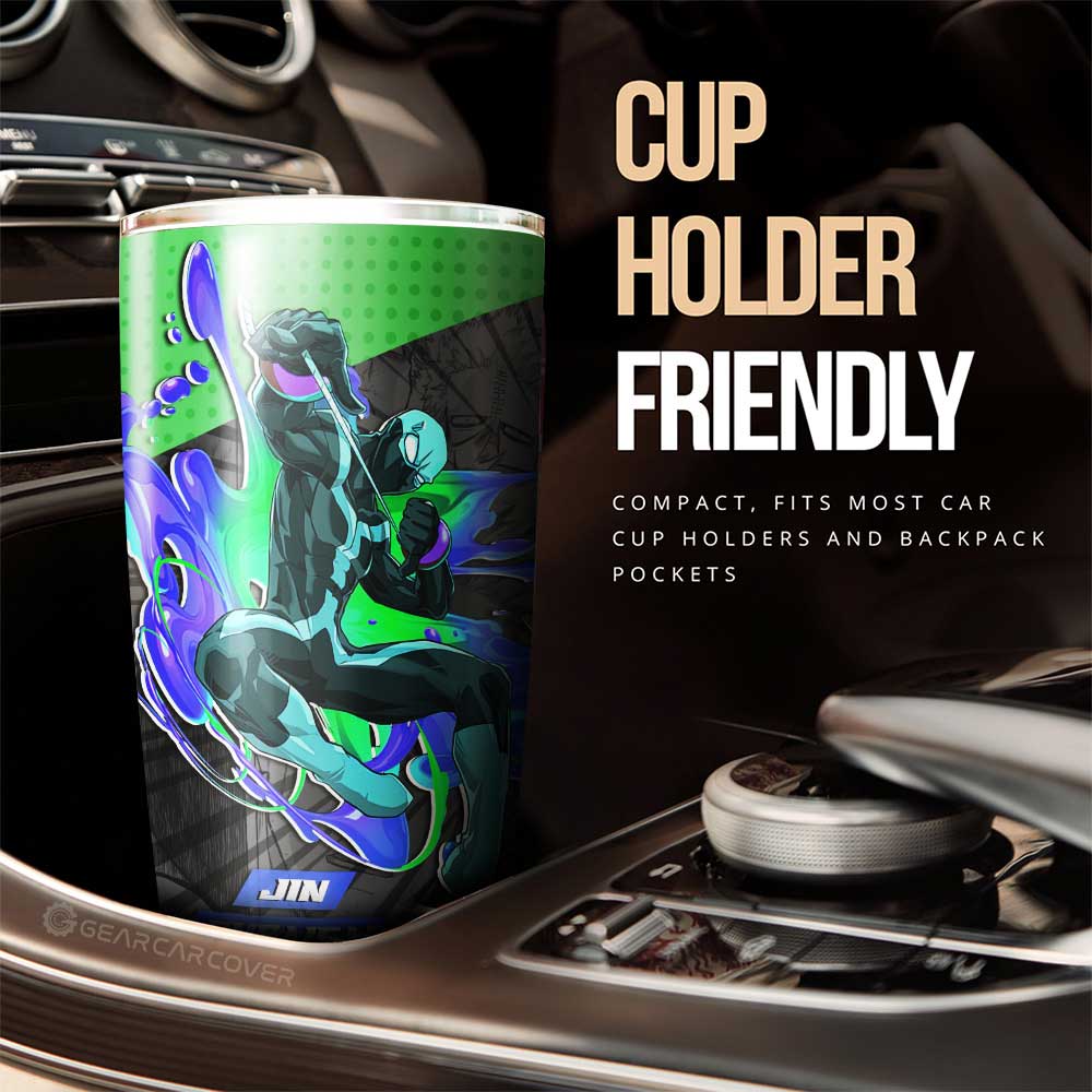 Jin Bubaigawara Tumbler Cup Custom Car Interior Accessories - Gearcarcover - 3