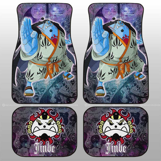 Jinbe Car Floor Mats Custom Car Accessories Manga Galaxy Style - Gearcarcover - 2