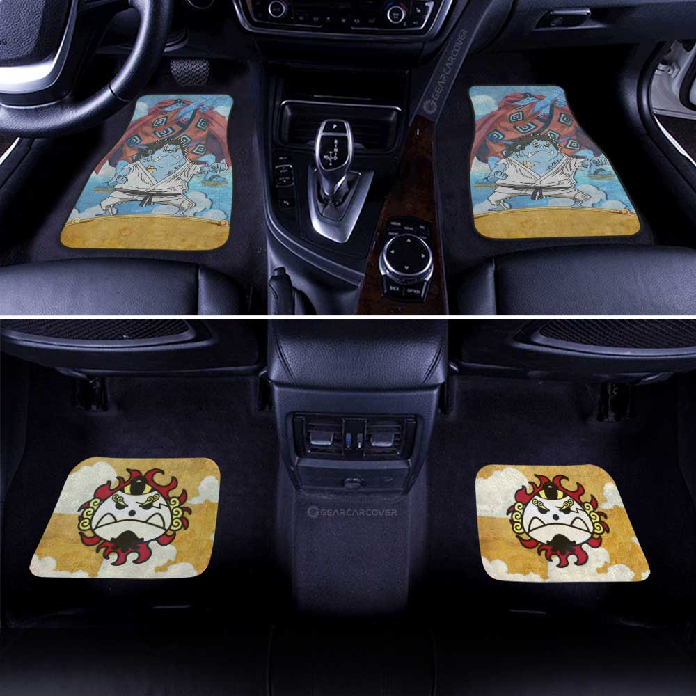 Jinbe Car Floor Mats Custom Map Car Accessories - Gearcarcover - 3