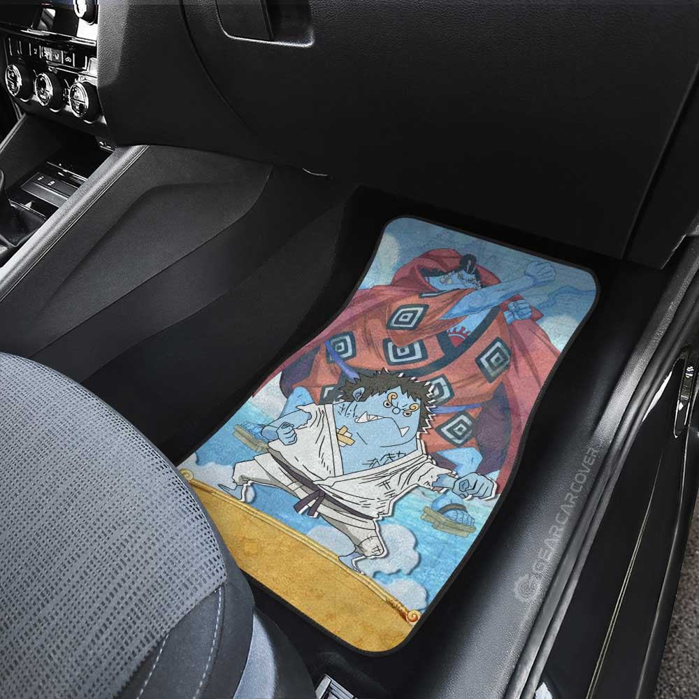 Jinbe Car Floor Mats Custom Map Car Accessories - Gearcarcover - 4