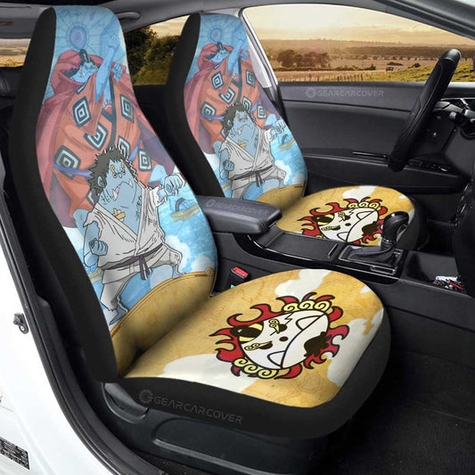 Jinbe Car Seat Covers Custom Map Car Accessories - Gearcarcover - 1
