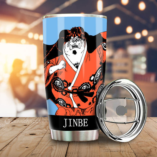 Jinbe Tumbler Cup Custom Car Accessories Manga Style - Gearcarcover - 2