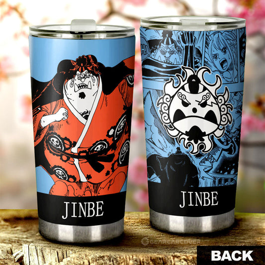 Jinbe Tumbler Cup Custom Car Accessories Manga Style - Gearcarcover - 1