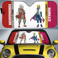 Jiraiya And Minato Car Sunshade Custom Car Accessories For Fans - Gearcarcover - 1