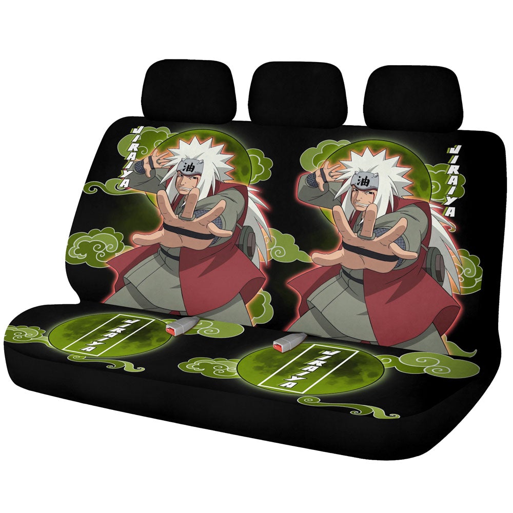 Jiraiya Car Back Seat Covers Custom Anime Car Accessories - Gearcarcover - 1