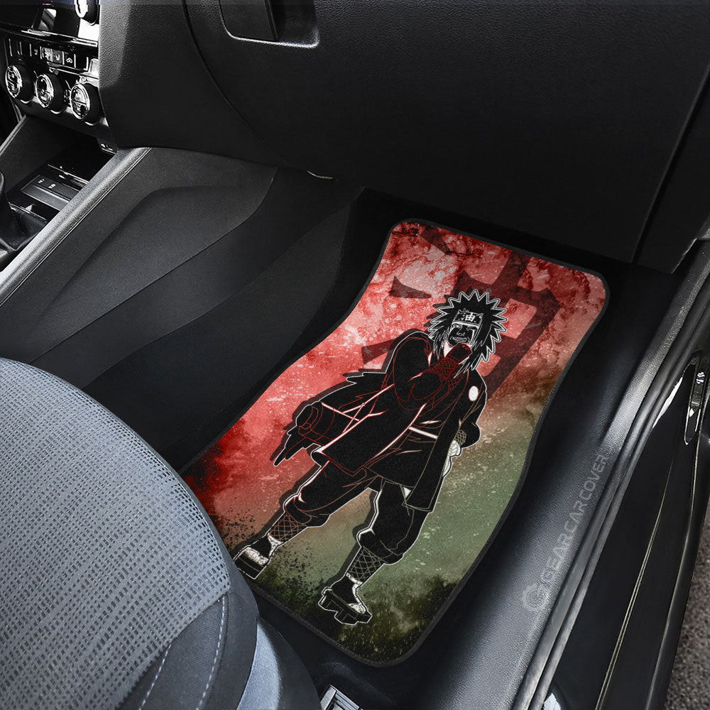 Jiraiya Car Floor Mats Custom Anime Car Accessories - Gearcarcover - 3