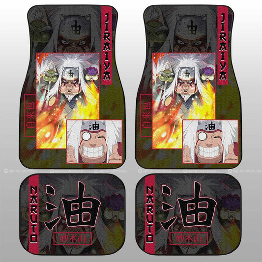 Jiraiya Car Floor Mats Custom Anime Car Accessories - Gearcarcover - 2