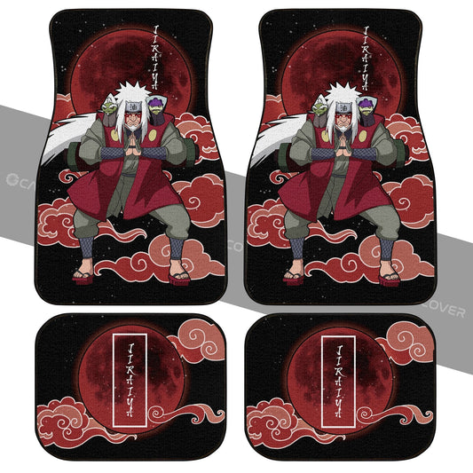 Jiraiya Car Floor Mats Custom Anime Car Interior Accessories - Gearcarcover - 2