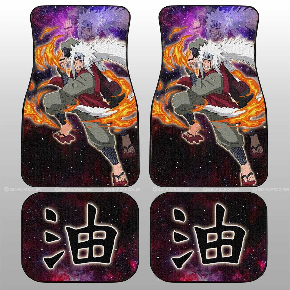 Jiraiya Car Floor Mats Custom Galaxy Style Car Accessories For Fans - Gearcarcover - 2