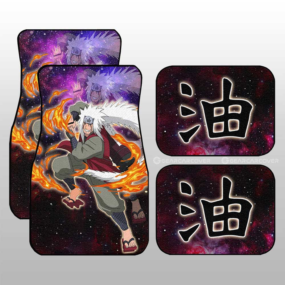 Jiraiya Car Floor Mats Custom Galaxy Style Car Accessories For Fans - Gearcarcover - 1