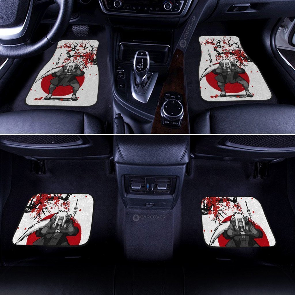 Jiraiya Car Floor Mats Custom Japan Style Anime Car Interior Accessories - Gearcarcover - 2