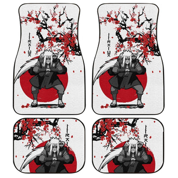 Jiraiya Car Floor Mats Custom Japan Style Anime Car Interior Accessories - Gearcarcover - 1