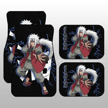 Jiraiya Car Floor Mats Custom NRT - Gearcarcover - 1