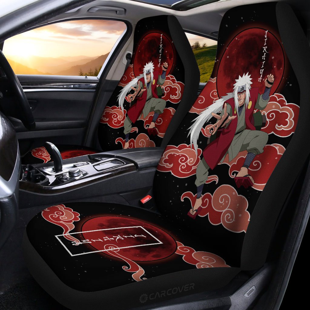 Jiraiya Car Seat Covers Custom Anime Car Accessories - Gearcarcover - 2