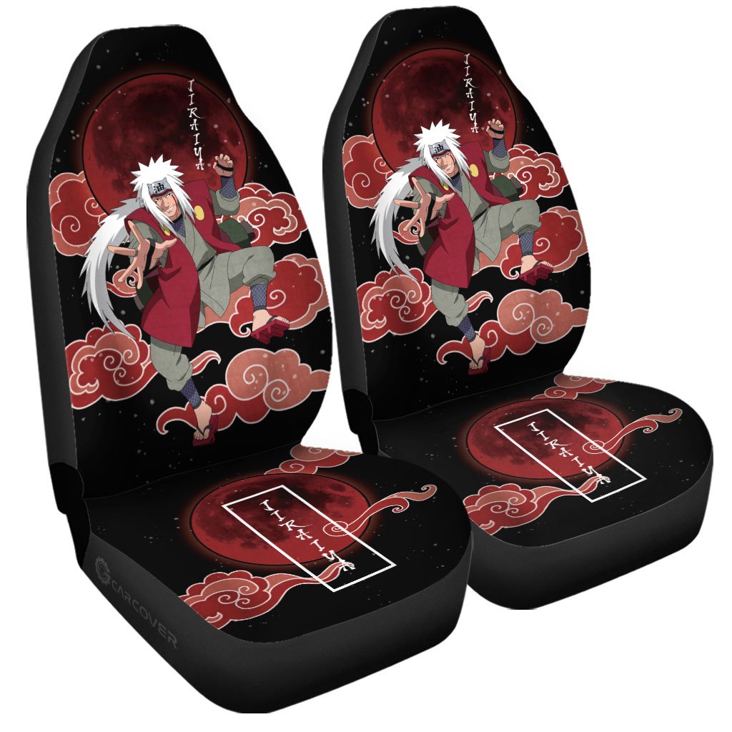 Jiraiya Car Seat Covers Custom Anime Car Accessories - Gearcarcover - 3