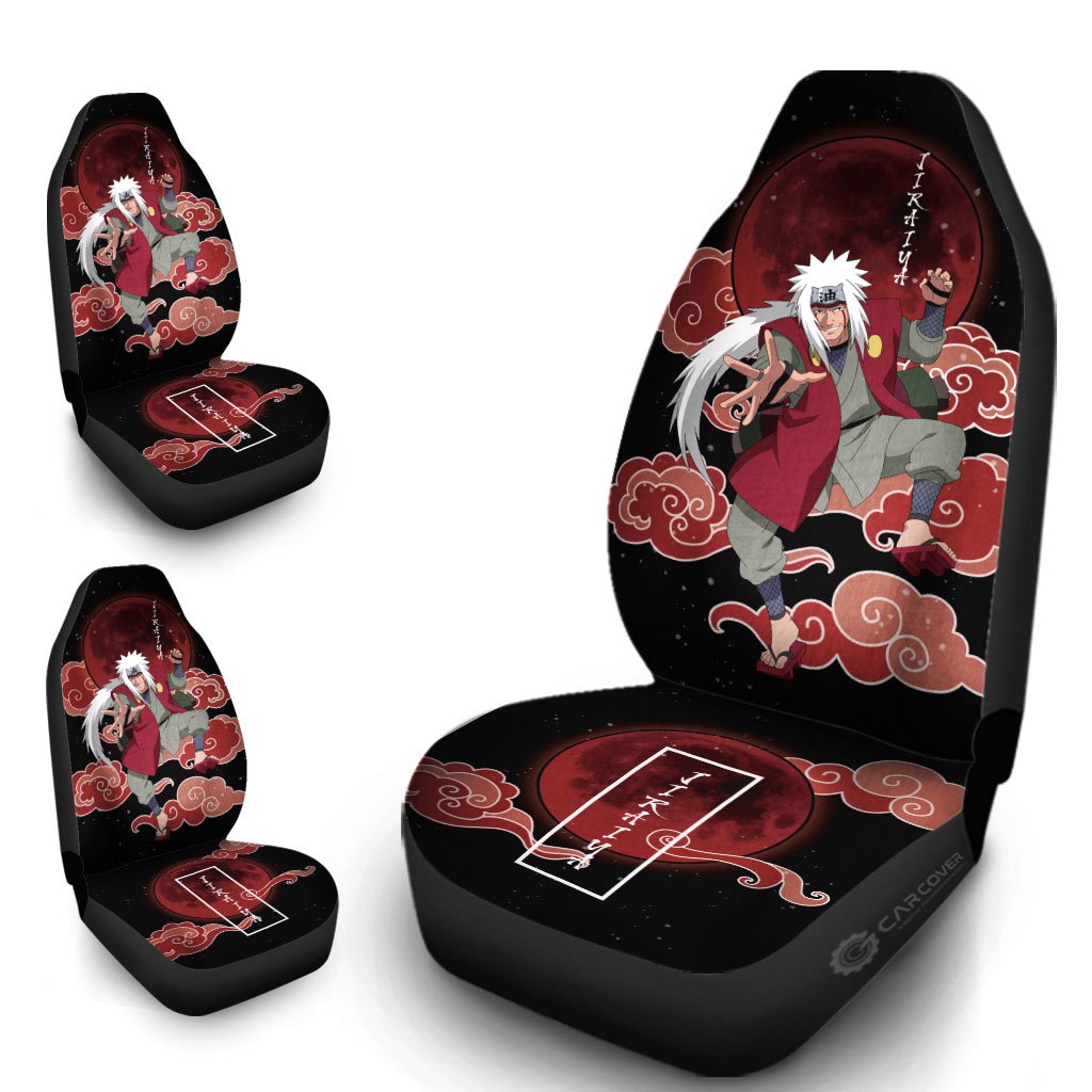 Jiraiya Car Seat Covers Custom Anime Car Accessories - Gearcarcover - 4