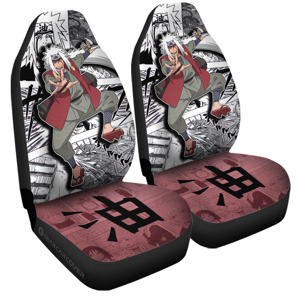 Jiraiya Car Seat Covers Custom Anime Car Accessories Mix Manga - Gearcarcover - 3