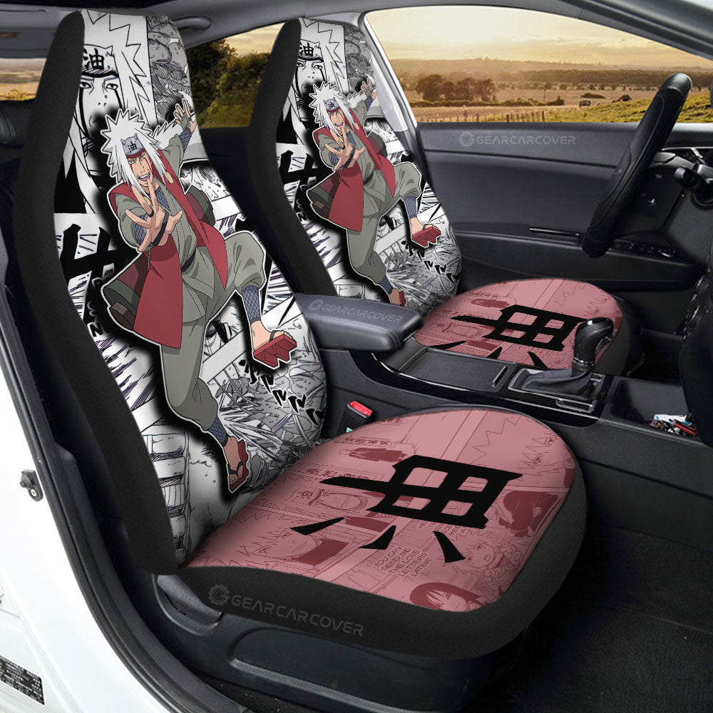 Jiraiya Car Seat Covers Custom Anime Car Accessories Mix Manga - Gearcarcover - 1