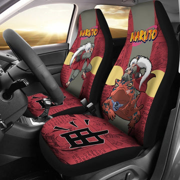 Jiraiya Car Seat Covers Custom Anime Car Interior Accessories - Gearcarcover - 1