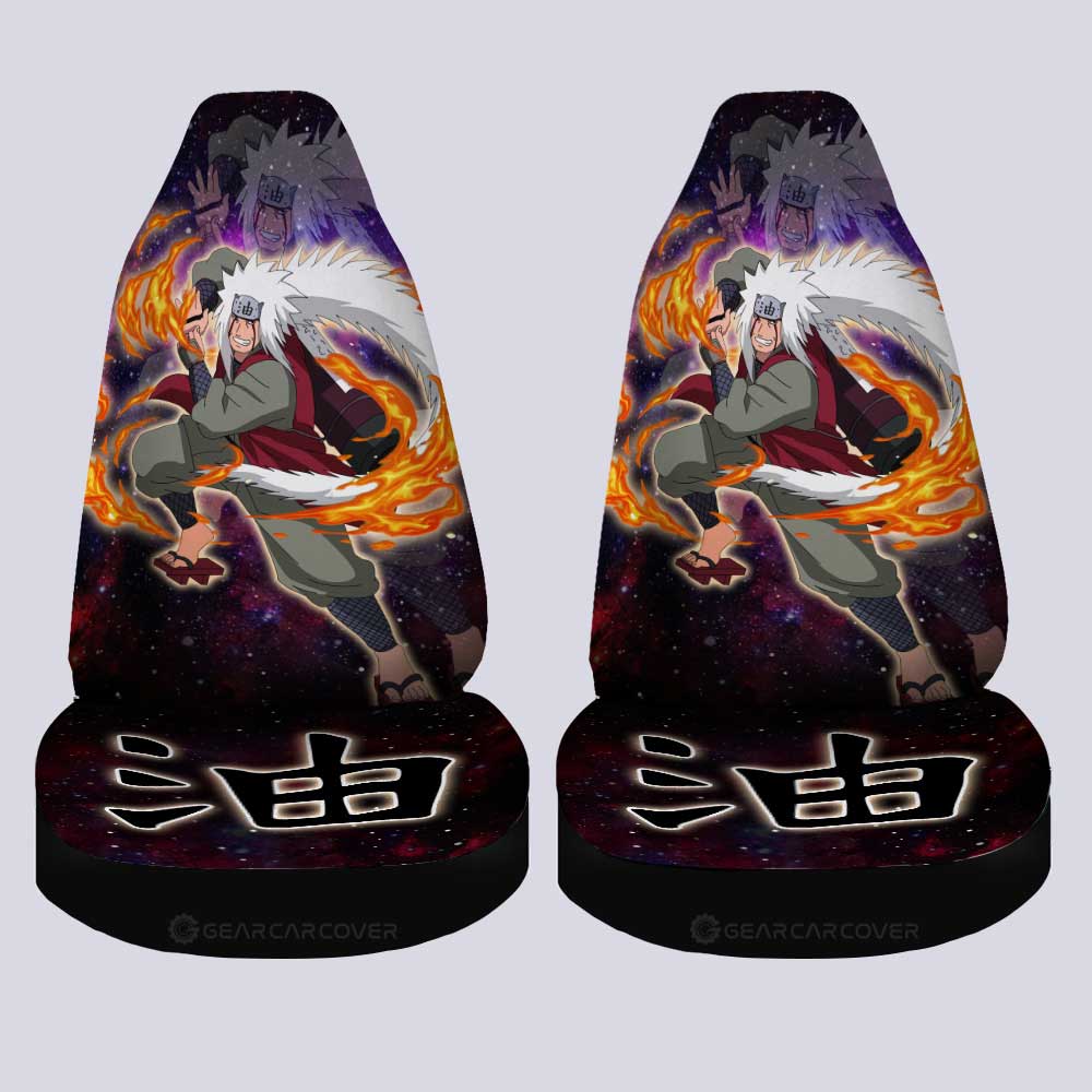 Jiraiya Car Seat Covers Custom Anime Galaxy Style Car Accessories For Fans - Gearcarcover - 4