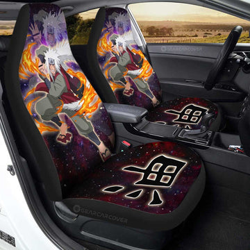 Jiraiya Car Seat Covers Custom Anime Galaxy Style Car Accessories For Fans - Gearcarcover - 1