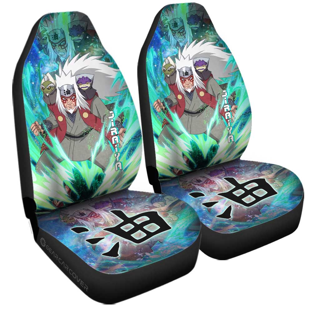 Jiraiya Car Seat Covers Custom Characters Anime Car Accessories - Gearcarcover - 3