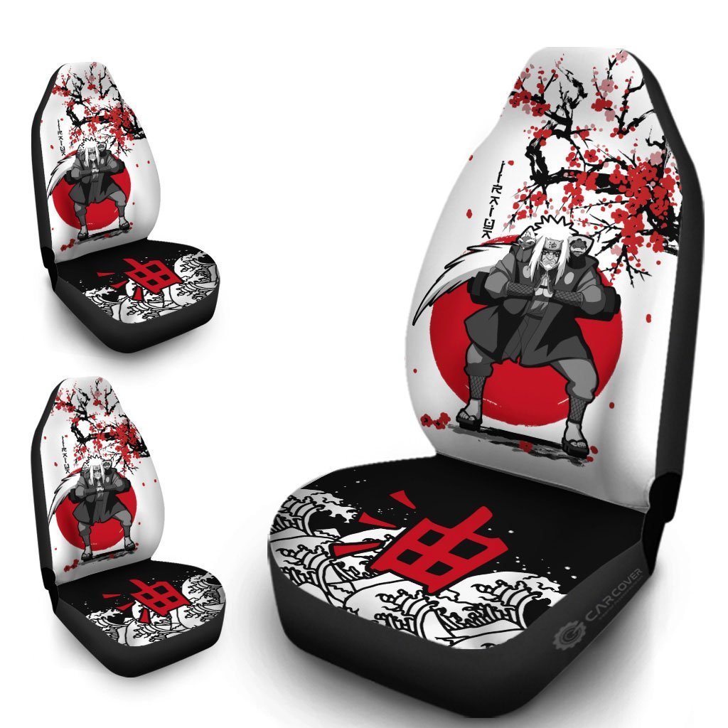 Jiraiya Car Seat Covers Custom Japan Style Anime Car Accessories - Gearcarcover - 4