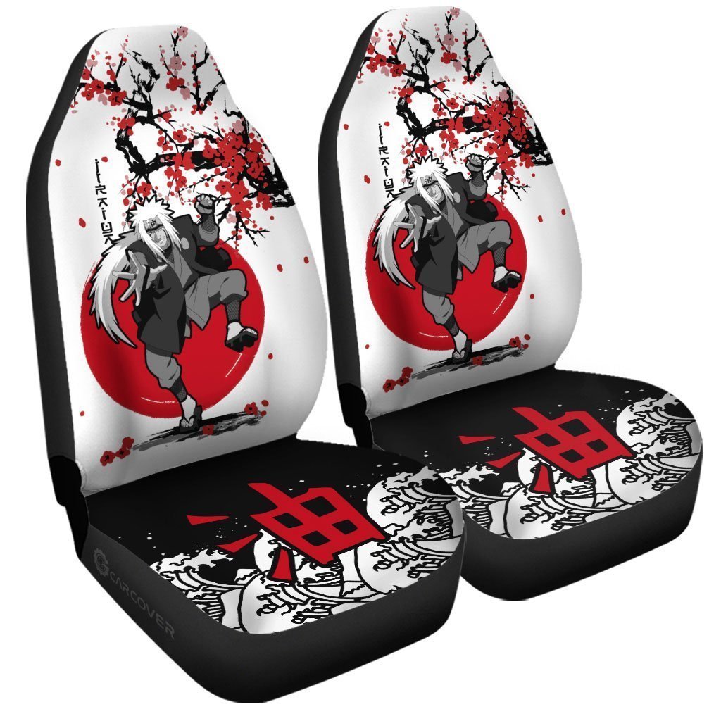 Jiraiya Car Seat Covers Custom Japan Style Anime Car Interior Accessories - Gearcarcover - 3