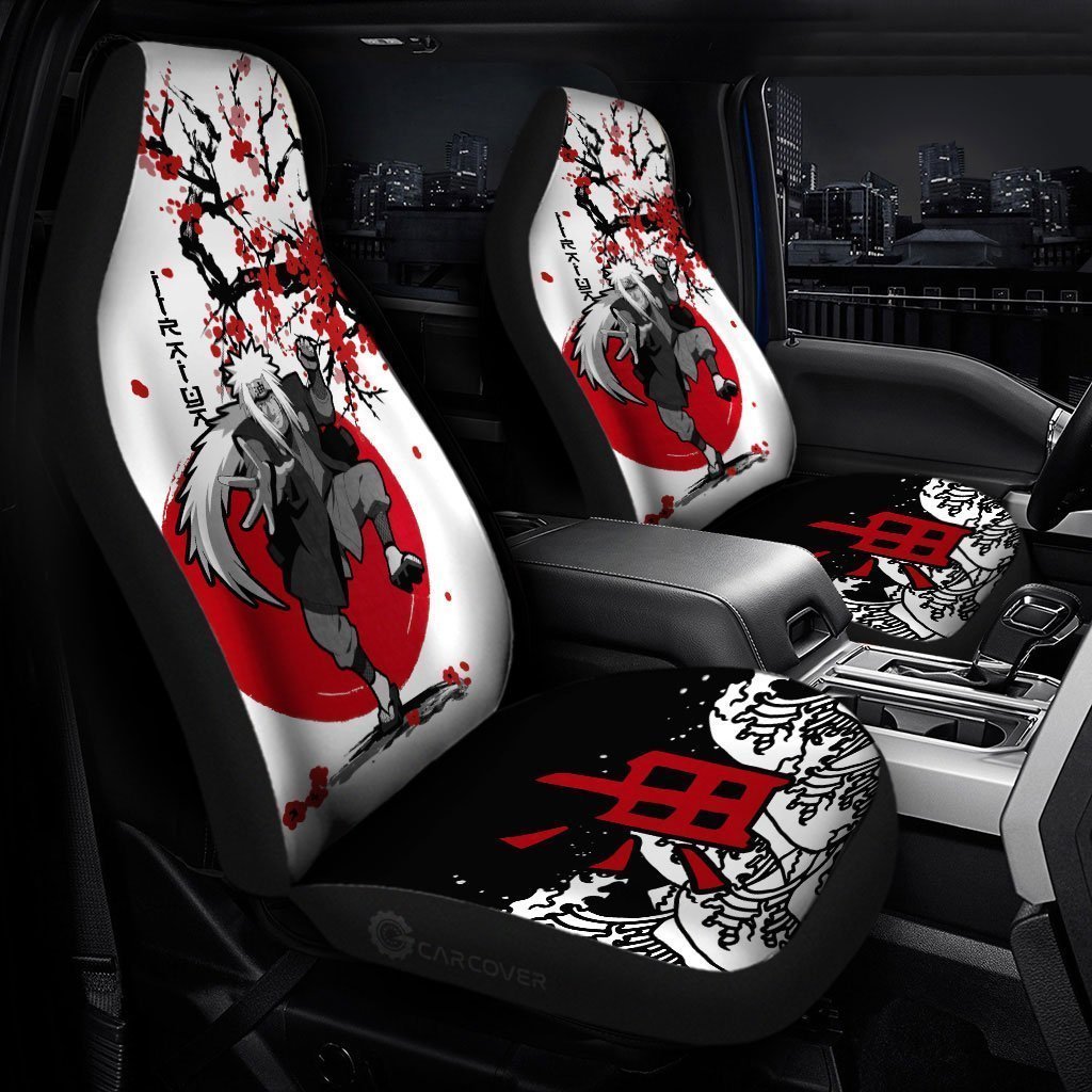 Jiraiya Car Seat Covers Custom Japan Style Anime Car Interior Accessories - Gearcarcover - 1