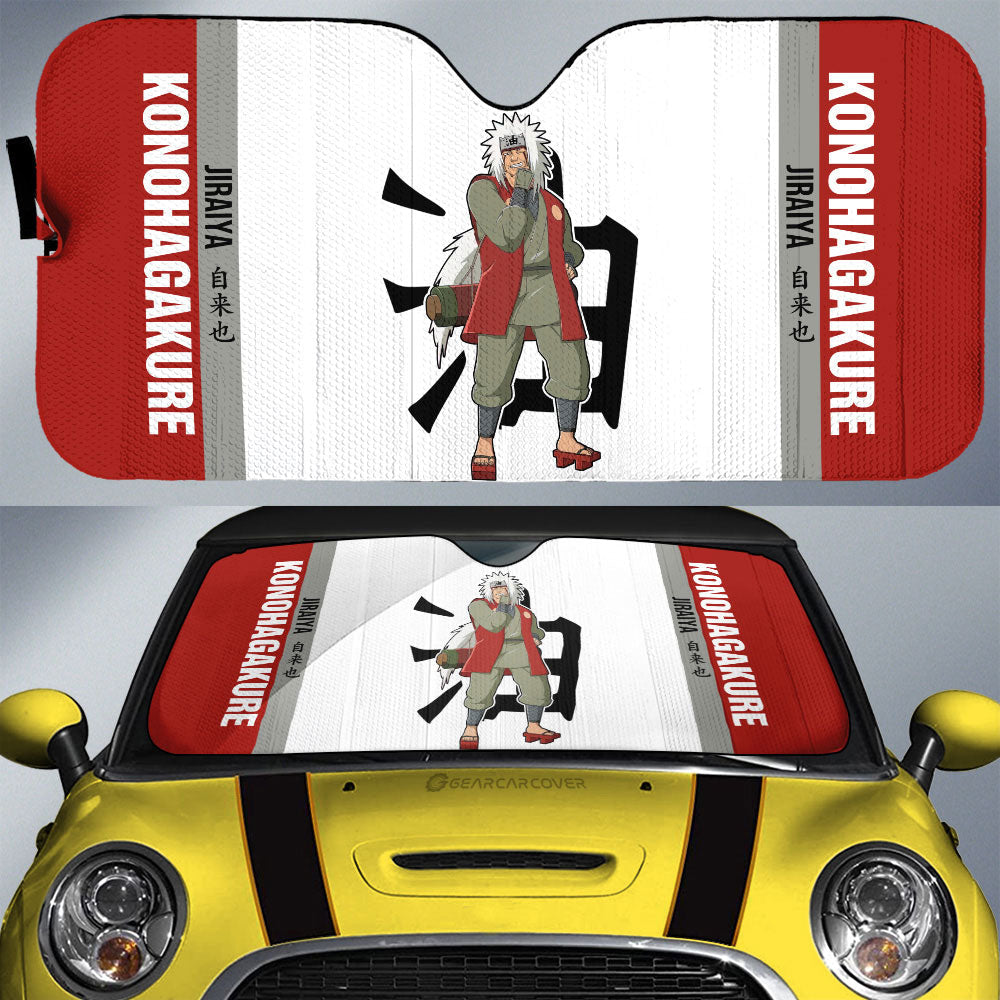 Jiraiya Car Sunshade Custom Anime Car Accessories - Gearcarcover - 1