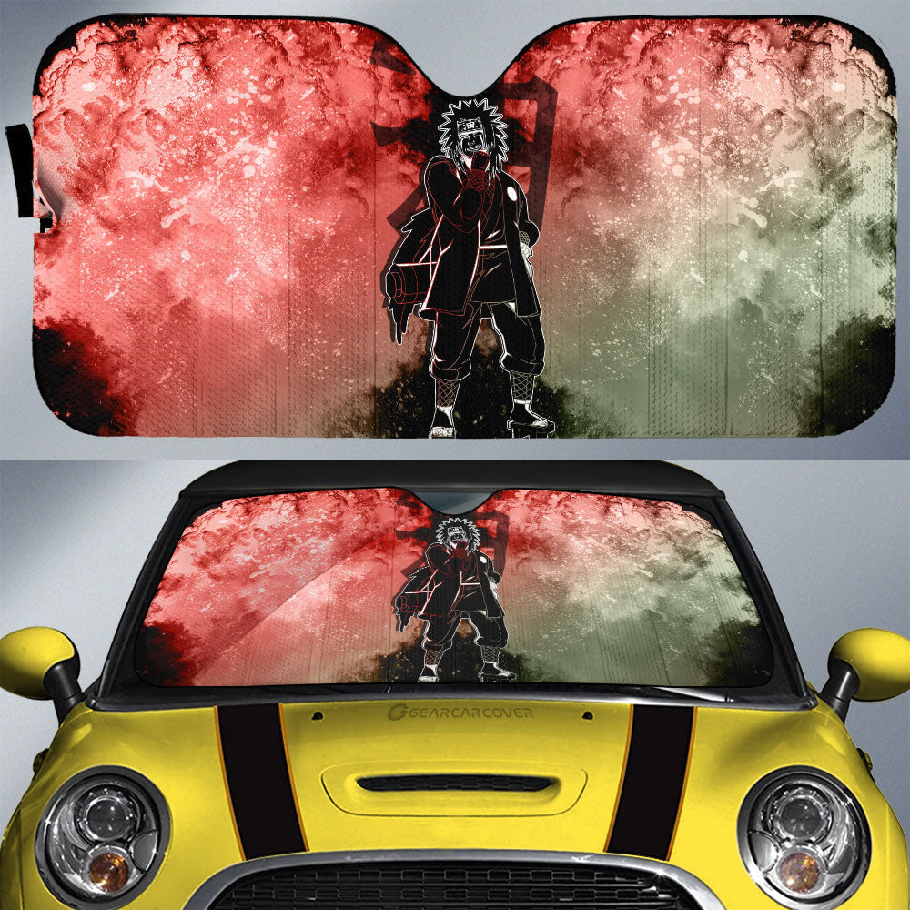 Jiraiya Car Sunshade Custom Anime Car Accessories - Gearcarcover - 1