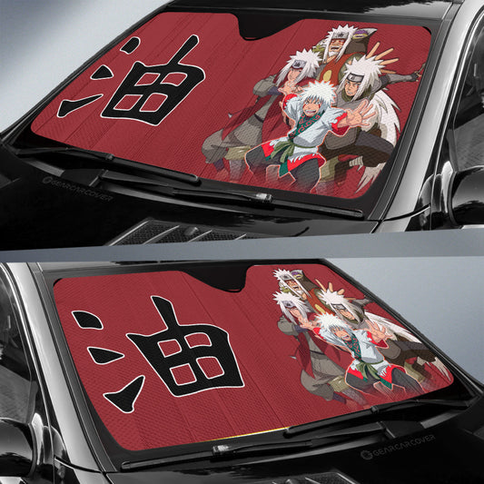 Jiraiya Car Sunshade Custom Car Accessories For Fans - Gearcarcover - 2