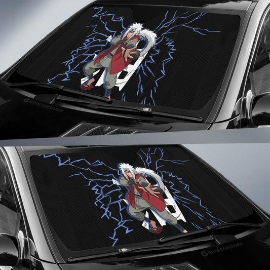 Jiraiya Car Sunshade Custom NRT - Gearcarcover - 2