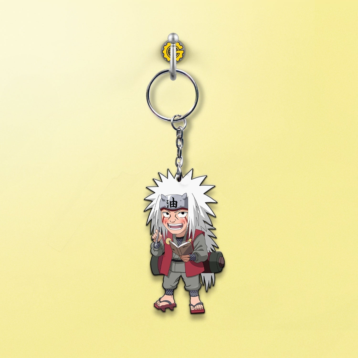 Jiraiya Keychains Custom Anime Car Accessories - Gearcarcover - 2