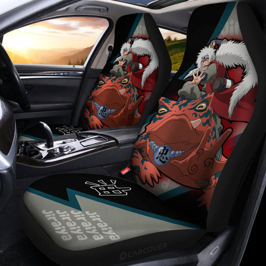 Jiraiya Sage Car Seat Covers Custom Anime Car Interior Accessories - Gearcarcover - 2